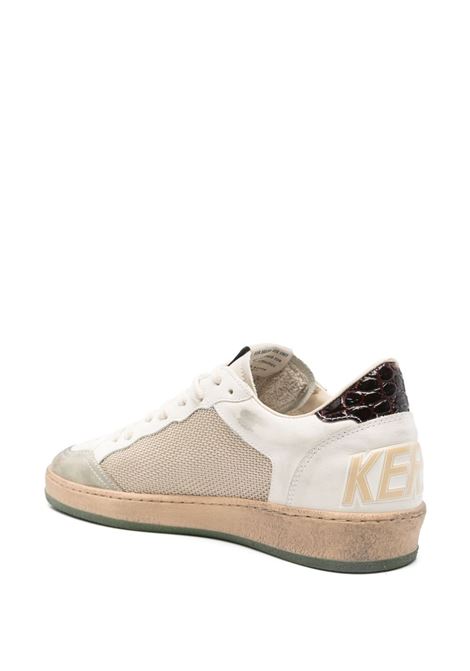 Sneakers Ball Star in bianco, verde e nero Golden goose - uomo GOLDEN GOOSE | GMF00327F00749182991